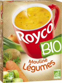Royco - Gamme Les Bio - Mouliné Légumes Royco - Gamme Les Bio - Mouliné Légumes
