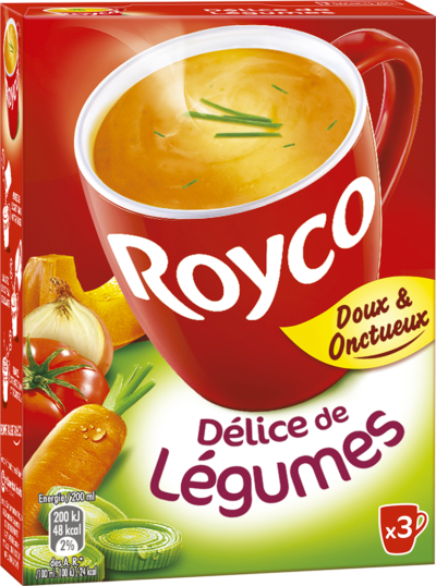 Royco - Gamme Les Classiques - Délice de Légumes Royco - Gamme Les Classiques - Délice de Légumes