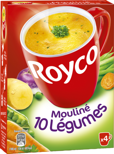 Royco - Gamme Les Classiques - Mouliné 10 Légumes Royco - Gamme Les Classiques - Mouliné 10 Légumes