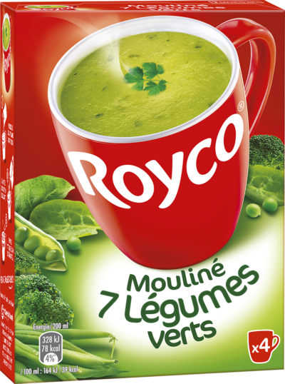 Royco - Gamme Les Classiques - Mouliné 7 Légumes verts