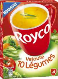 Royco - Gamme Les Classiques - Velouté 10 Légumes Royco - Gamme Les Classiques - Velouté 10 Légumes