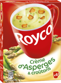 Royco - Gamme Les Crémeuses et spécialités - Crème d'Asperges & croûtons