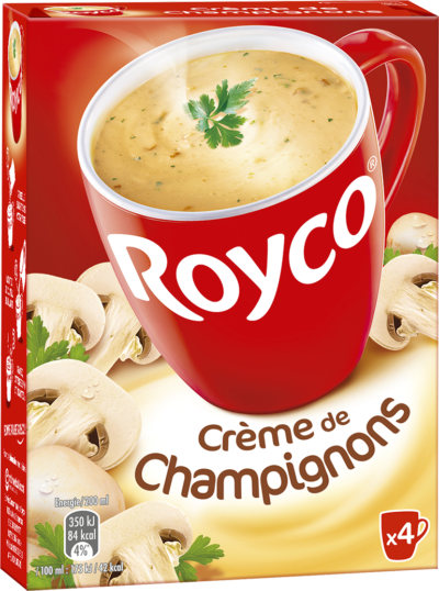 Royco - Gamme Les Crémeuses et spécialités - Crème de Champignons