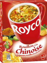 Royco - Gamme Les Exotiques - Bouillon à la Chinoise Royco - Gamme Les Exotiques - Bouillon à la Chinoise