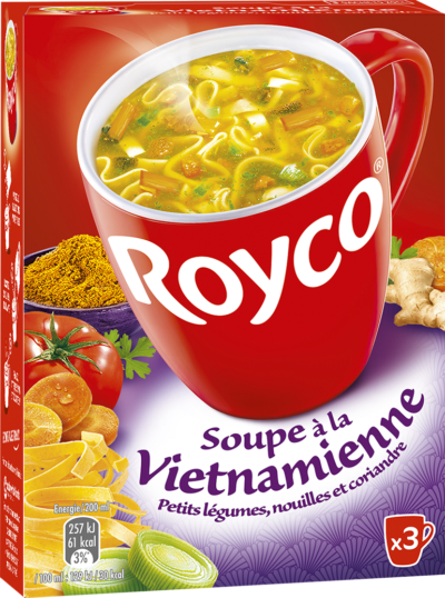 Royco - Gamme Les Exotiques - Soupe à la Vietnamienne Royco - Gamme Les Exotiques - Soupe à la Vietnamienne