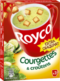 Royco - Gamme Les Extra Craquant - Courgettes & croûtons Royco - Gamme Les Extra Craquant - Courgettes & croûtons