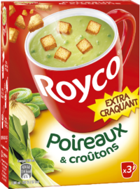 Royco - Gamme Les Extra Craquant - Poireaux & croûtons