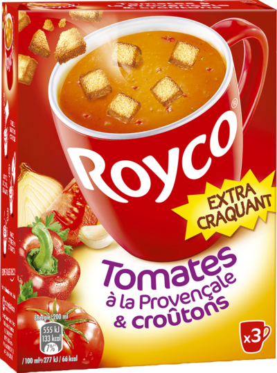 Royco - Gamme Les Extra Craquant - Tomates à la Provençale & croûtons