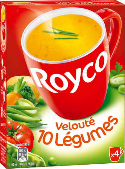 Royco - Gamme Les Classiques - Velouté 10 Légumes