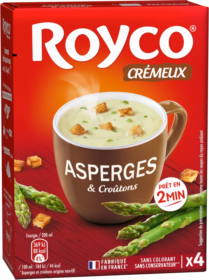 ROYCO CRUNCHY soupe champignons