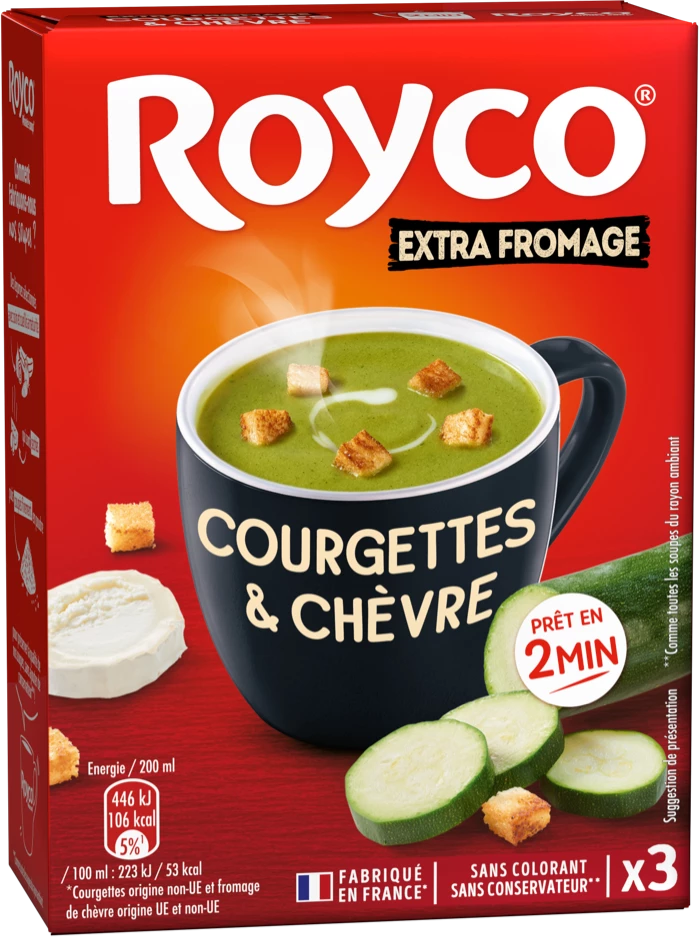 ROYCO - Courgettes & Chèvre