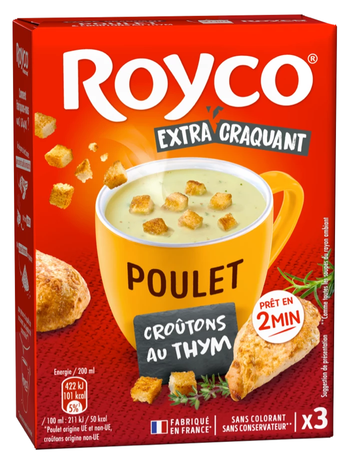 Soupe de poulet Royco